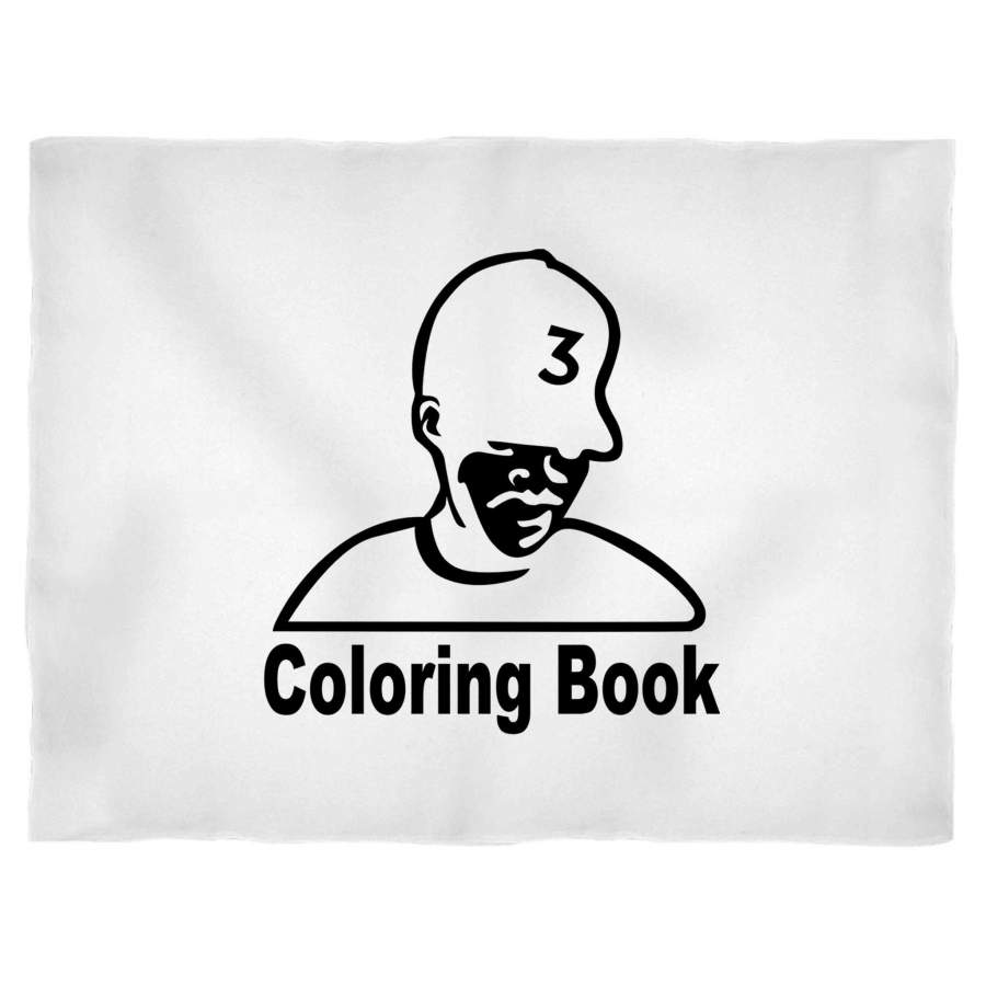 Chance The Rapper Coloring Book Mixtape Hip Hop Blanket ReadingLLC