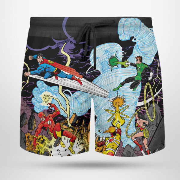 Tornado Tyrant Champion Justice League Hawaii Short Summer Shorts Men Ha44672