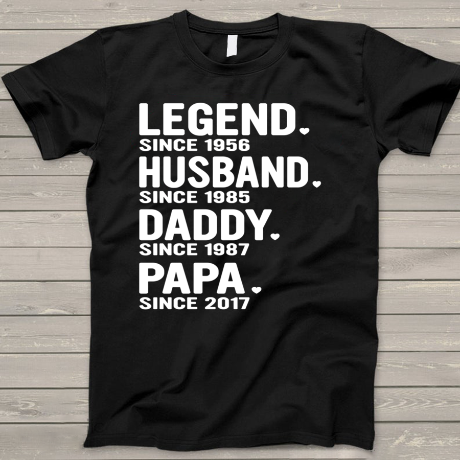 Legend Husband Daddy Papa Shirt