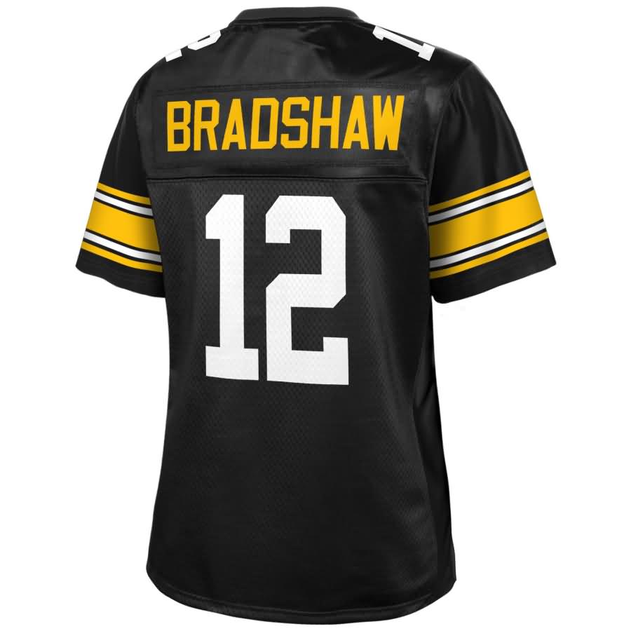 Terry Bradshaw Pittsburgh Steelers NFL Pro Line Womens Retired Player Jersey – Black