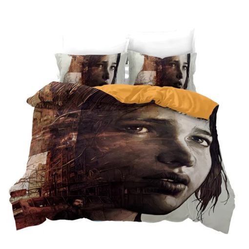 The Last Of Us 5 Duvet Cover Pillowcase Home Decor 3D Bedding Set 4731