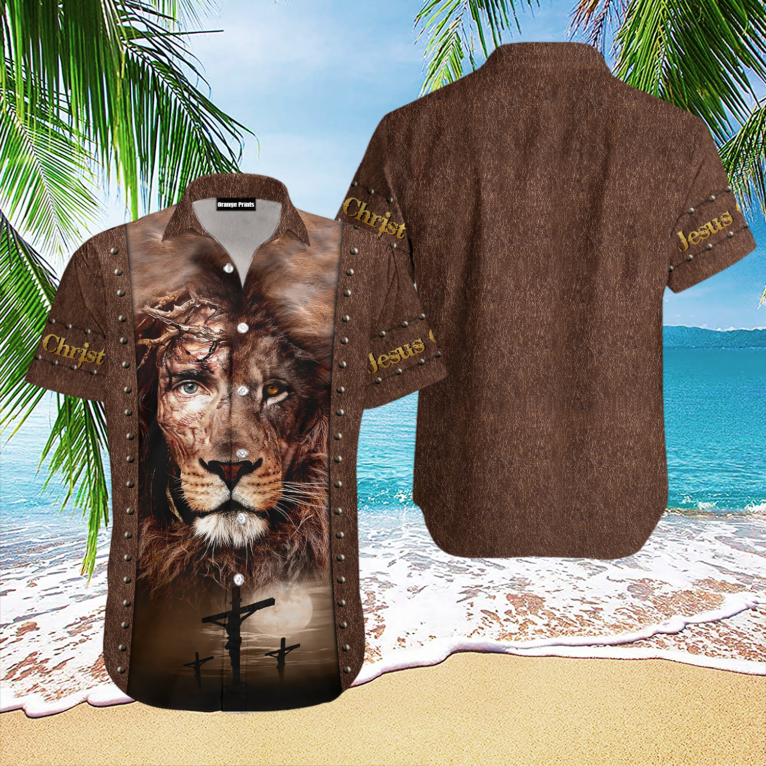 Lion Jesus Hawaii Shirt For Men And Women Ha18196