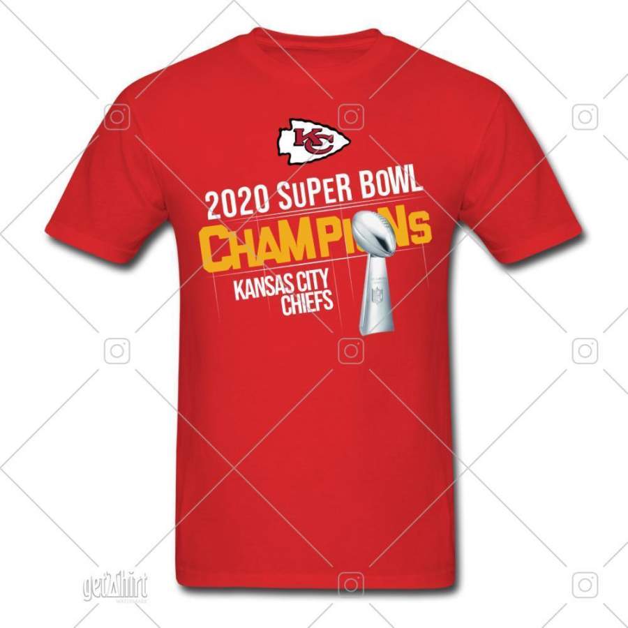 Kansas City Chiefs 2020 Super Bowl Winner LIV Champions Shirt Tee