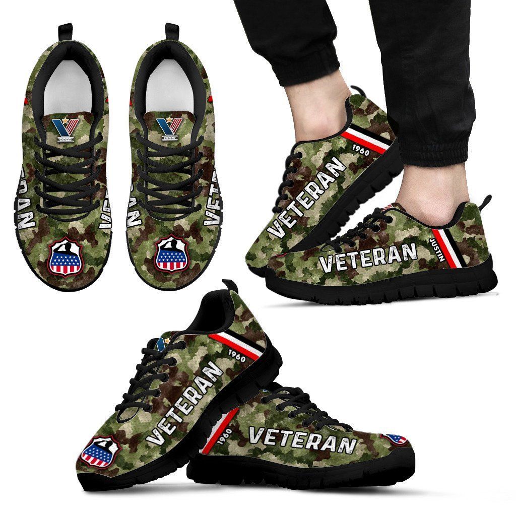 Custom 3D Printed Veteran TU Sneakers For Men & Women Ver 5