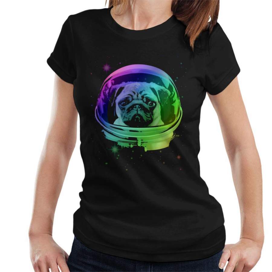 Space Pug Women’s T-Shirt