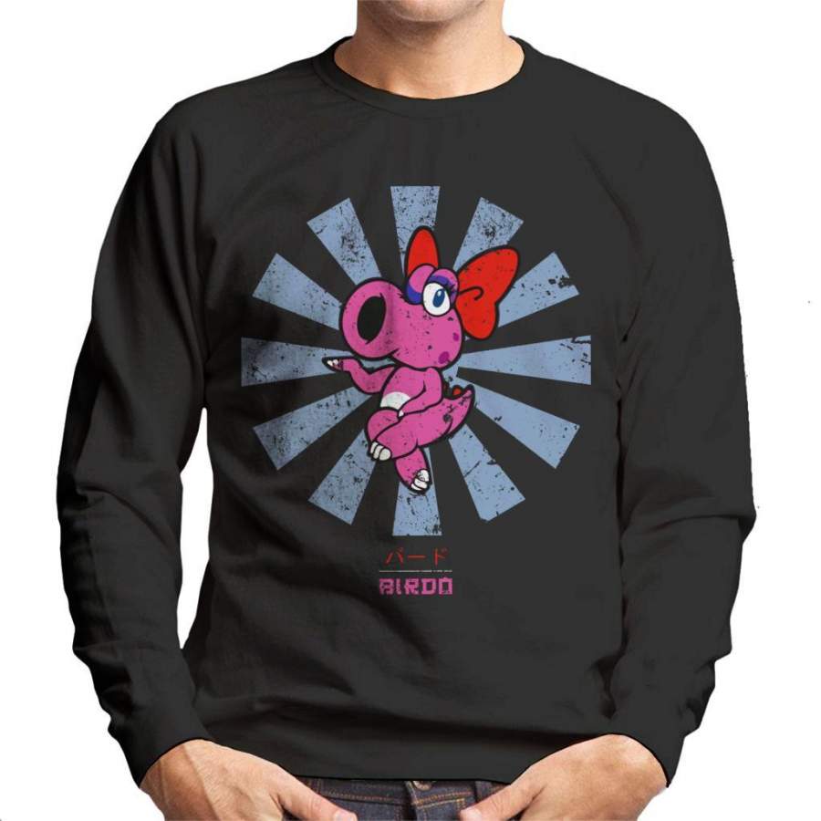 Birdo Retro Japanese Super Mario Men’s Sweatshirt