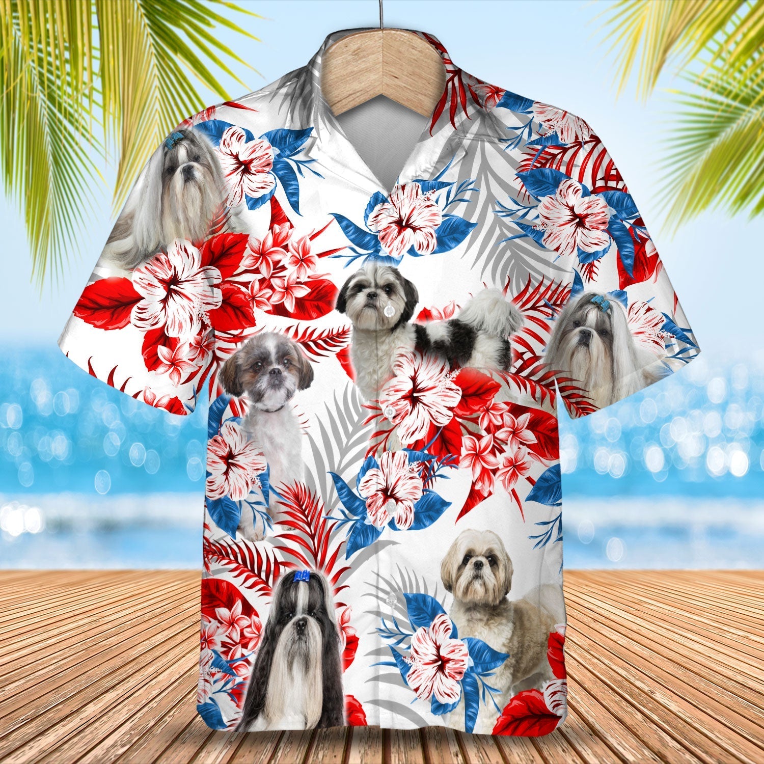 Shih Tzu Hawaii Shirt Gift For Summer Aloha Hawaii Men And Women Ha102903