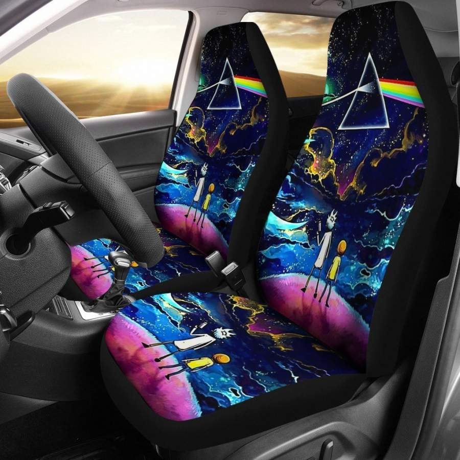 String Theory Rick And Morty Car Seat Covers