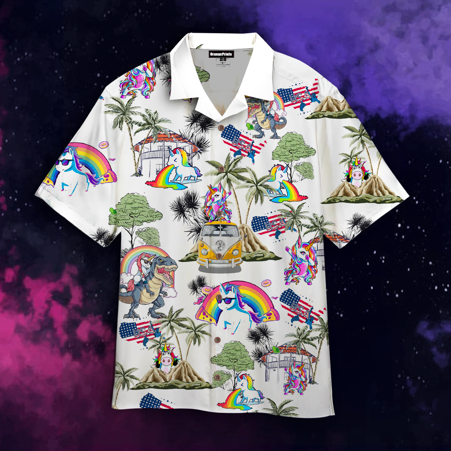 Unicorn Hawaii Shirt For Men Women Ha24311