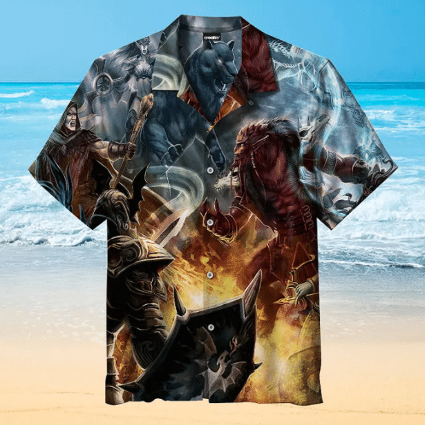 Dota For Man And Woman Print Short Sleeve Hawaii Shirt Ha64686