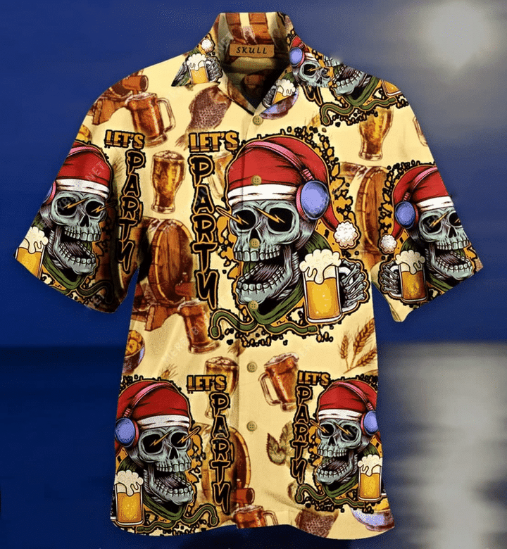 Skull Party Hawaii Shirt For Men Women Adult Ha94261