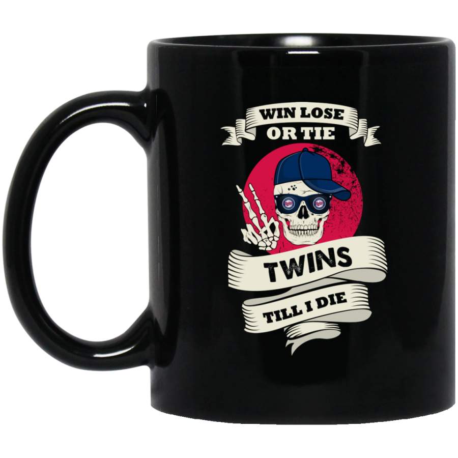 Skull Say Hi Minnesota Twins Mugs