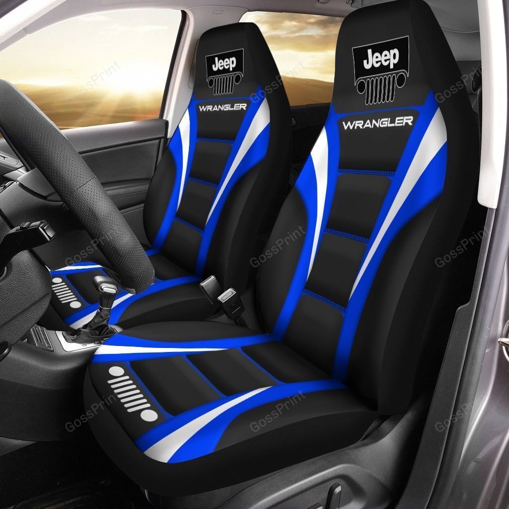 Jeep Wrangler Car Seat Cover Ver 8 (Set Of 2)