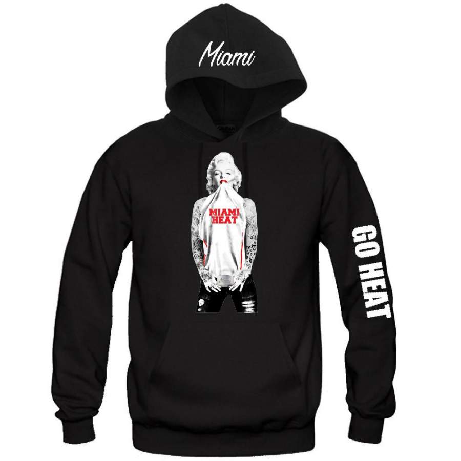 Marilyn Monroe Miami Heat Hoodie “3 Prints” Sports Clothing