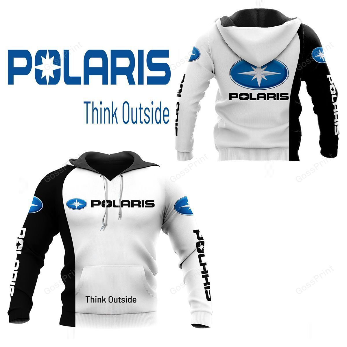 3D ALL OVER PRINTED POLARIS SHIRTS VER 37