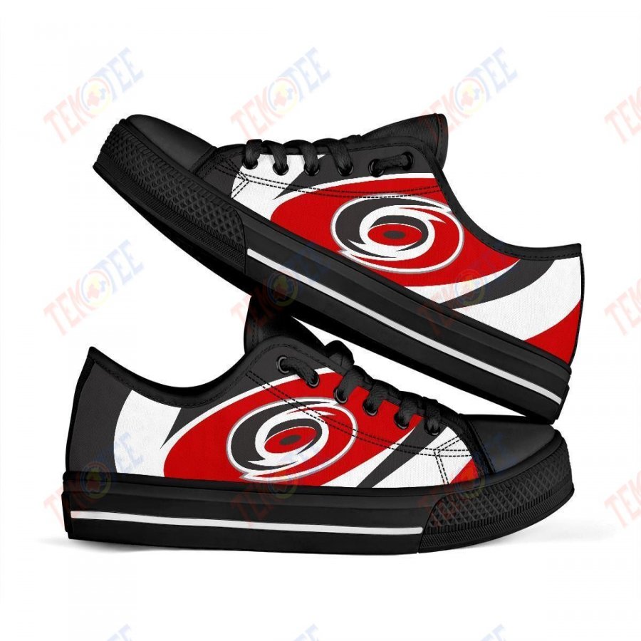 Mens Womens Carolina Hurricanes Low Top Shoes Custom Print Footwear Convers Sneakers TMT470