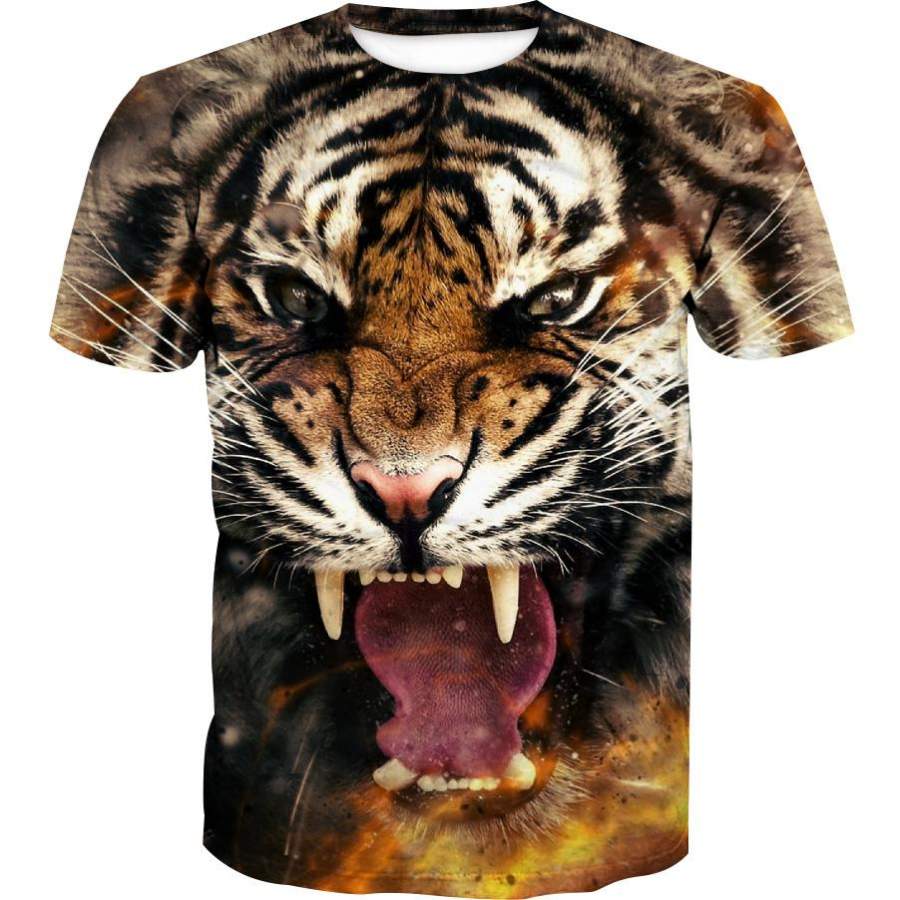 Fierce Tiger T-Shirt – Tiger Clothing