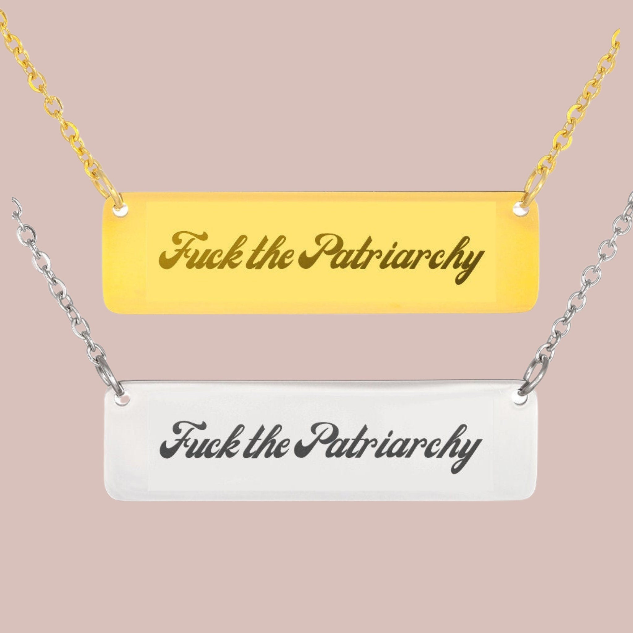 Taylor Swift Necklace | Taylor Swiftie Merch | F*Ck The Patriarchy