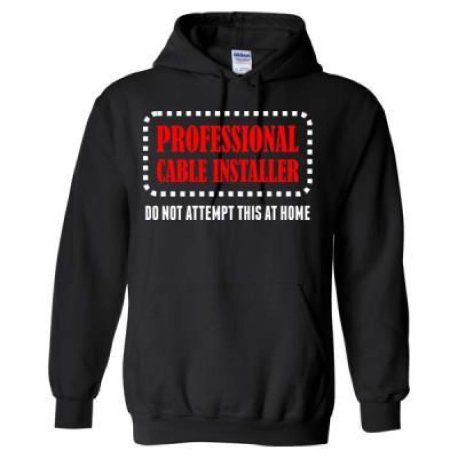 AGR Professional Cable Installer Do Not Attempt This At Home – Heavy Blend™ Hooded Sweatshirt