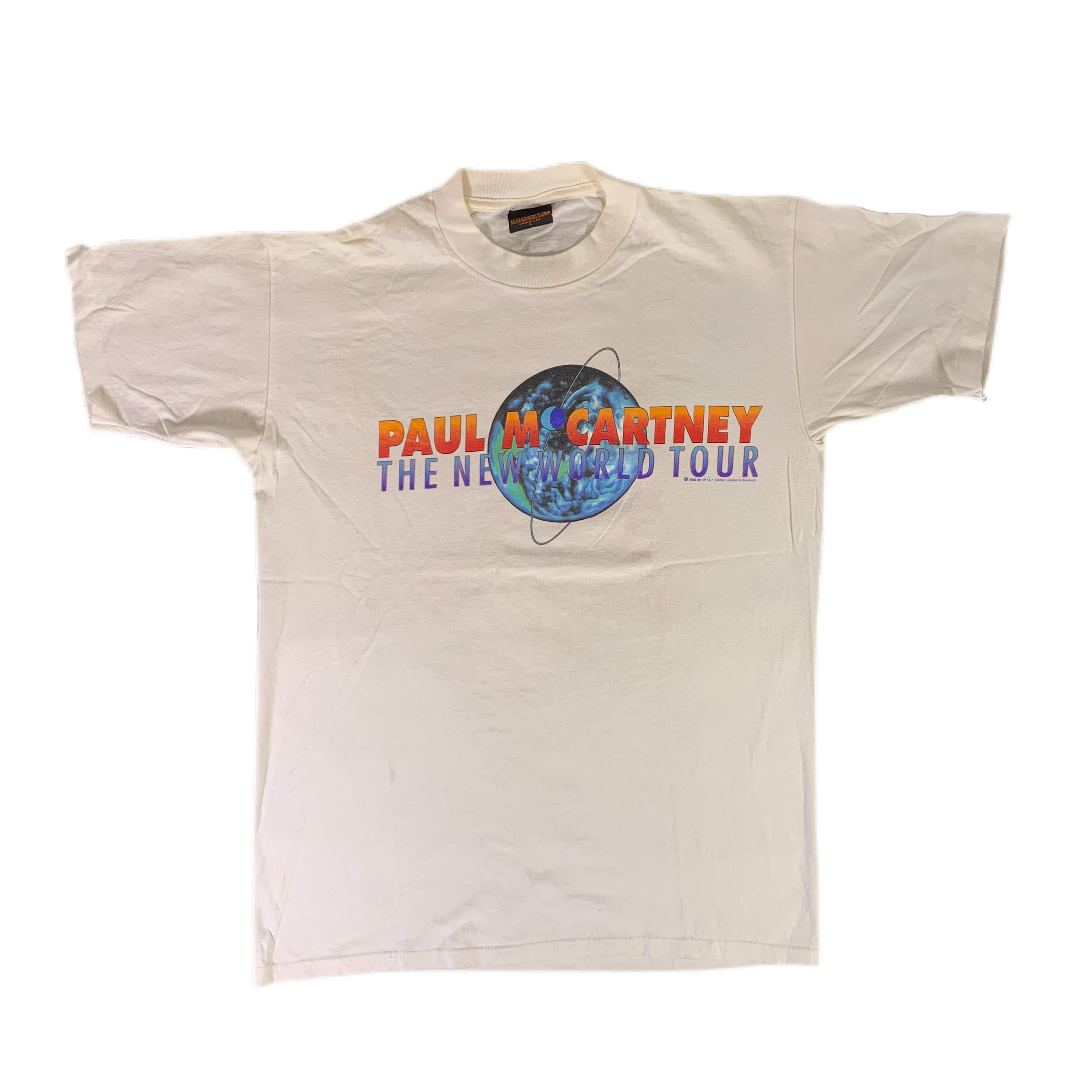 Vintage Paul McCartney “The New World Tour” T-Shirt