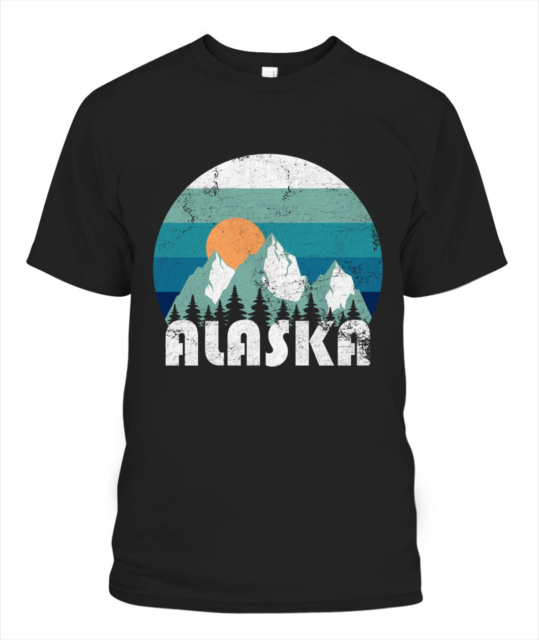 Alaska State Retro Vintage Customize Any Ideas, Personalized T-shirt, Hoodie Adult, Kid, Unisex