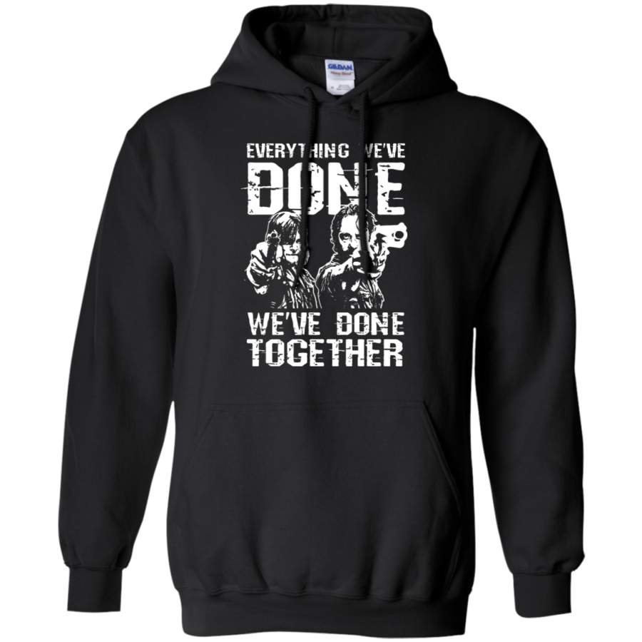 AGR Everything We_ve Done We_ve Done Together The Walking Dead Hoodie