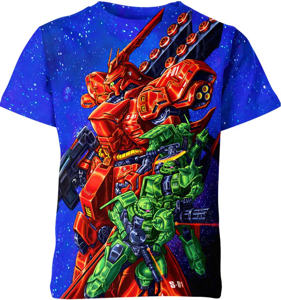 Zaku From Gundam Shirt