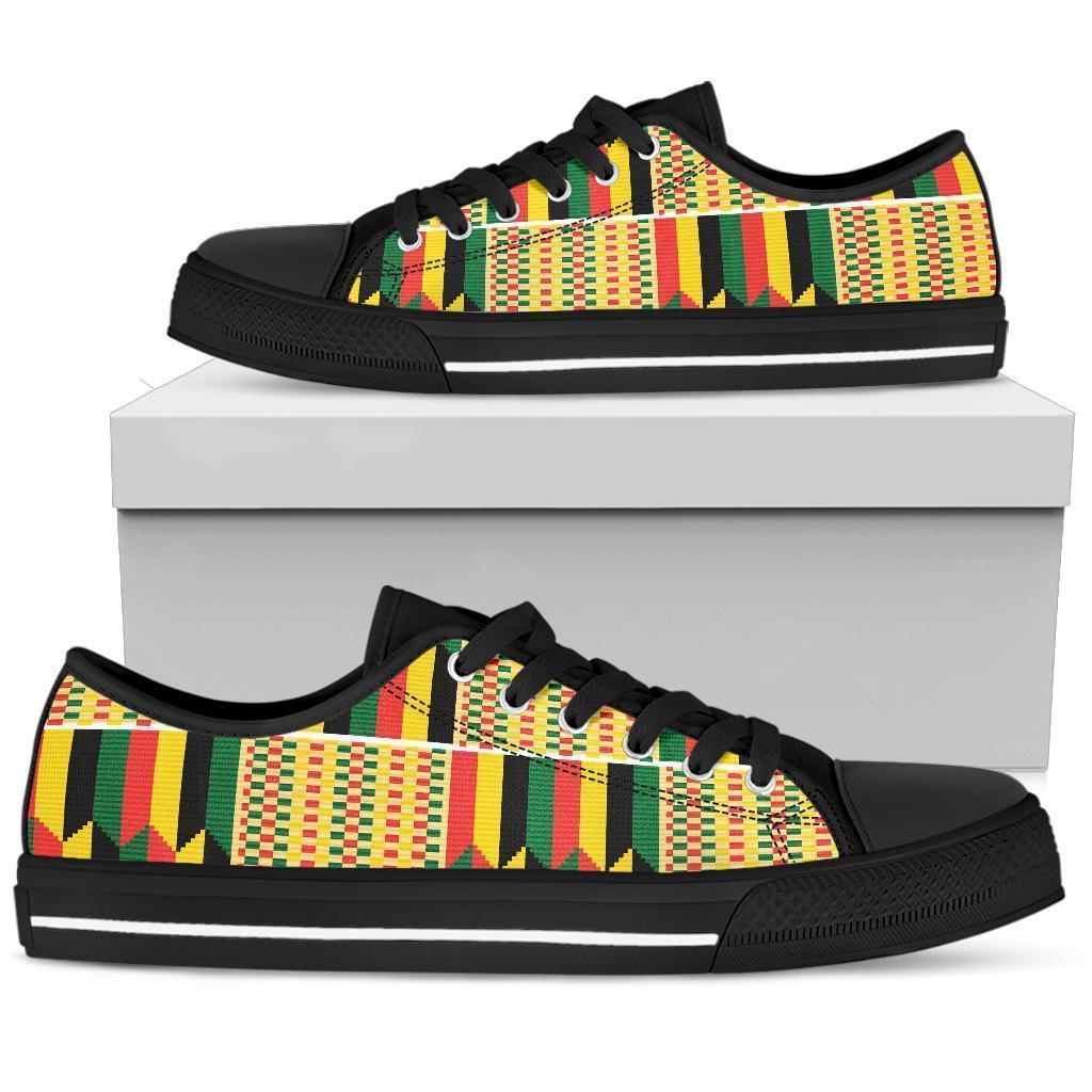 Greek Life Shoes – Light Concept Kente Low Top