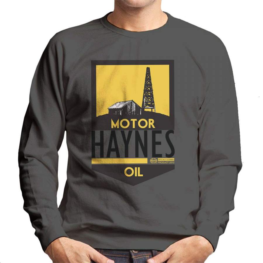 Haynes Penn Drake Motor Oil Men’s Sweatshirt