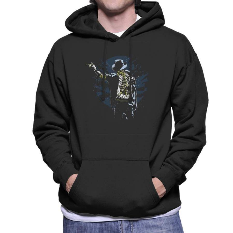 Zombie Michael Jackson Men’s Hooded Sweatshirt