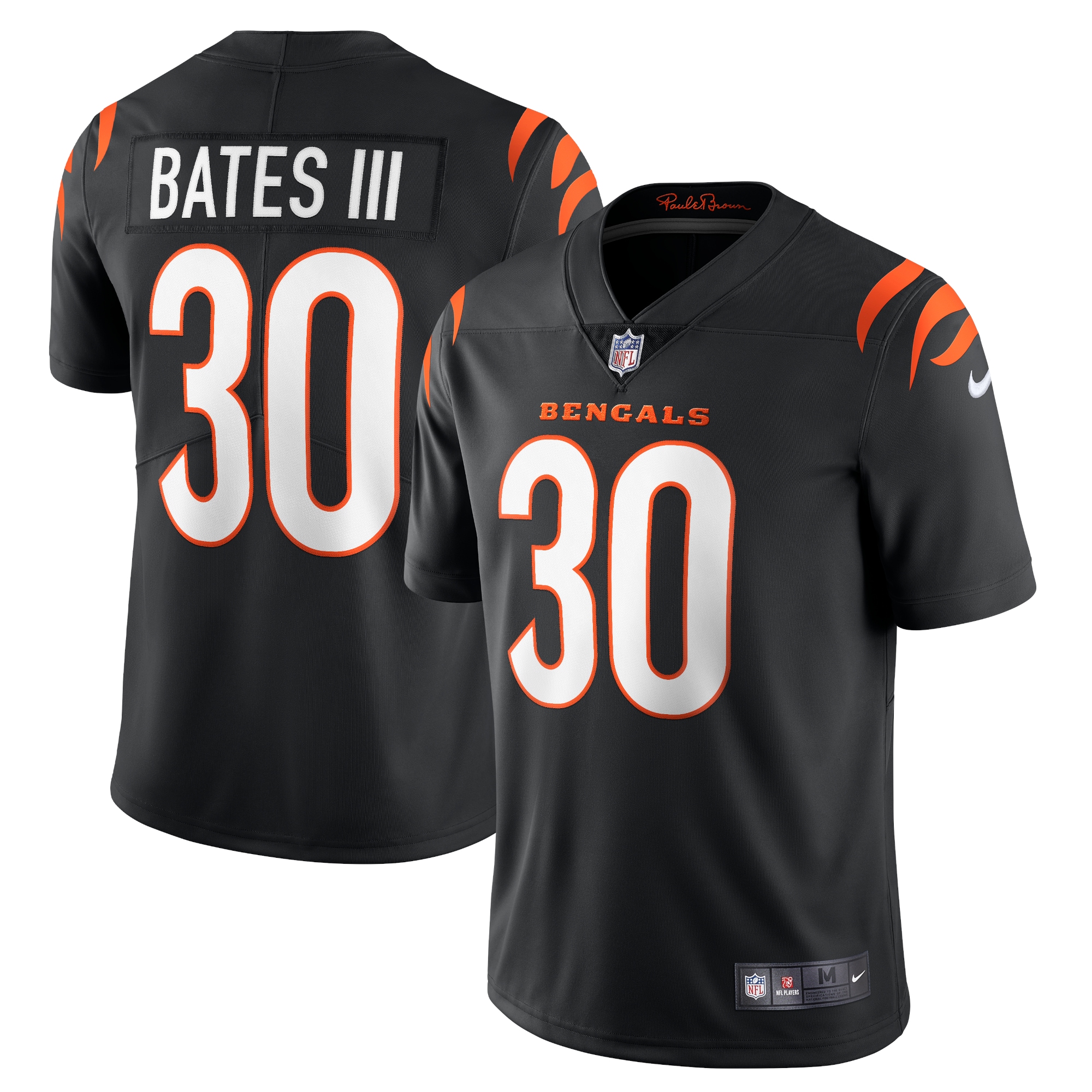 Jessie Bates III Cincinnati Bengals Vapor Limited Jersey – Black