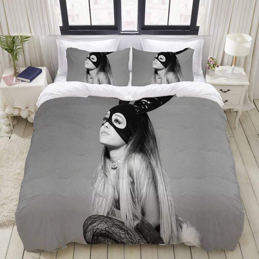 Ariana Grande #7 Duvet Cover Quilt Cover Pillowcase Bedding Set Bed Linen Home Bedroom Decor