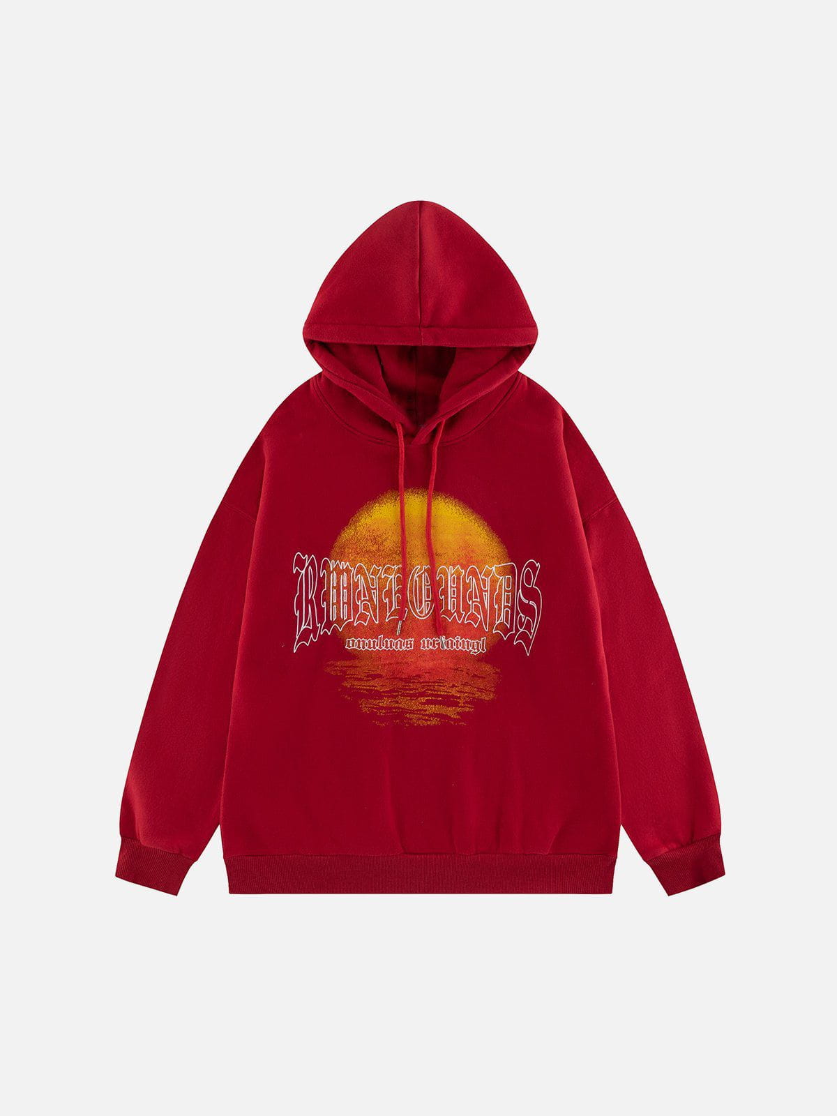 Talishko™ – Sunset Alphabet Print Hoodie