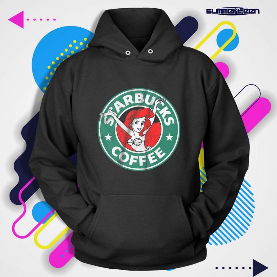 Ariel Starbucks Men’S Hoodie