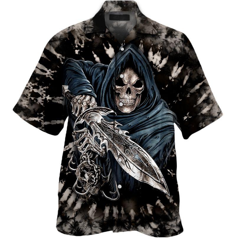 Skull Warrior Hawaii Shirt For Men And Women Ha71739