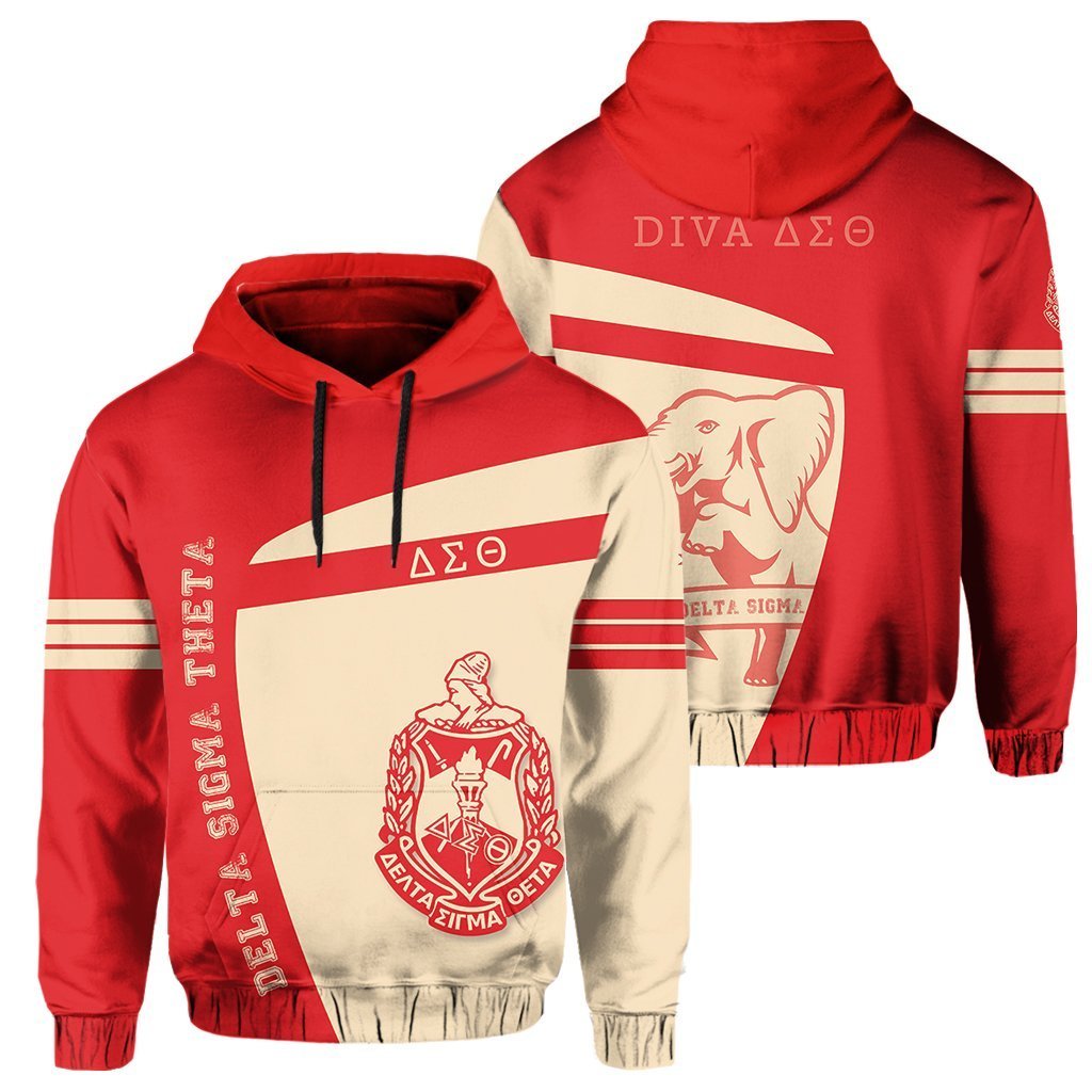 Greek Life Hoodie – Delta Sigma Theta Diva Hoodie – Iconic Style