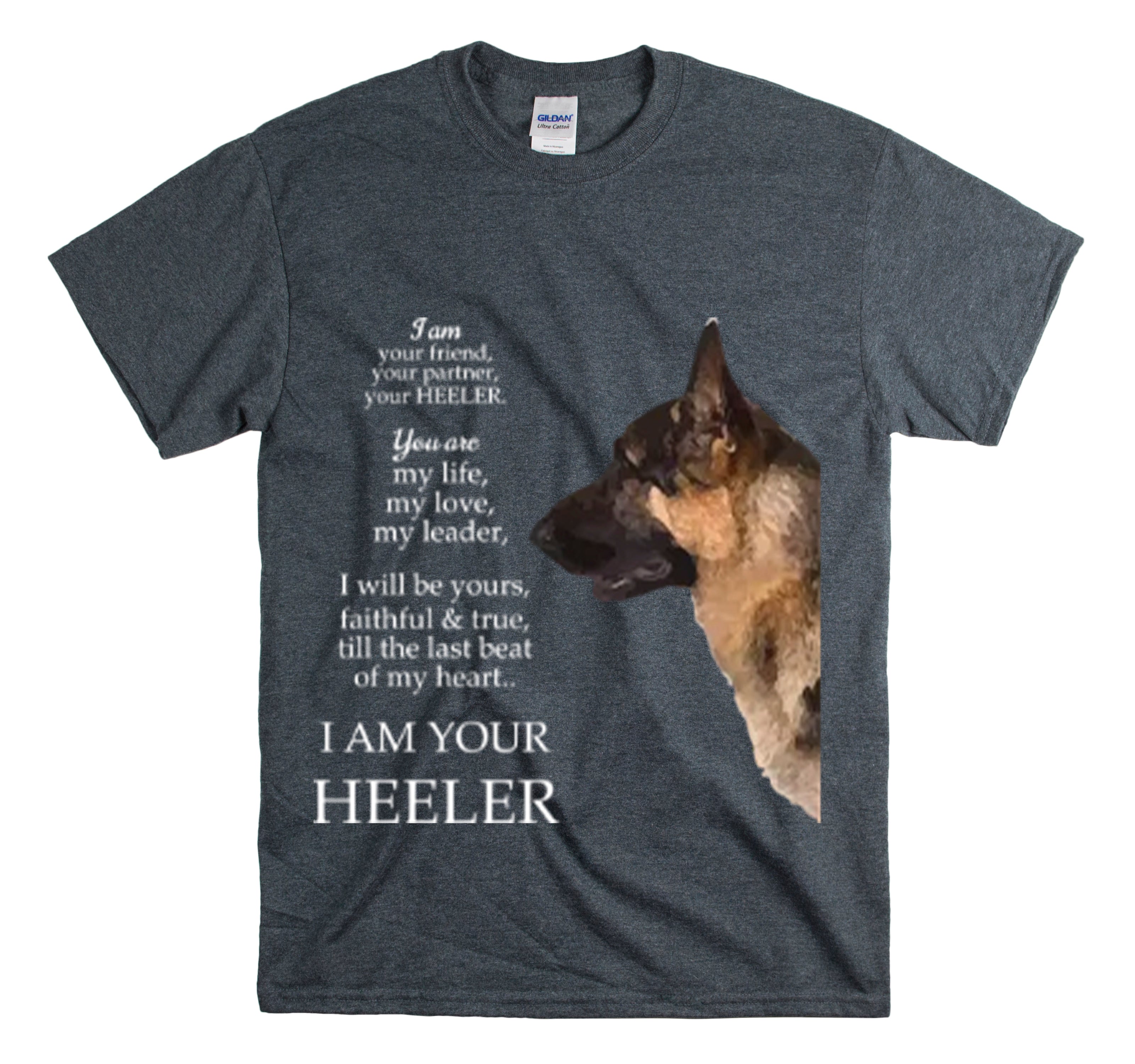 Shirt Funny I’M Your Friend & Heeler Dog Lover Pet Owner Canine T-Shirt Unisex Heavy Cotton Tee