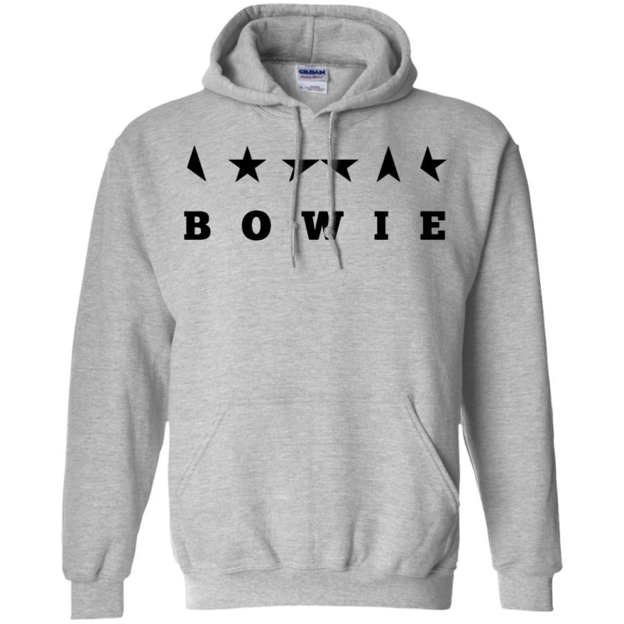 AGR David Bowie Blackstar Gildan Pullover Hoodie