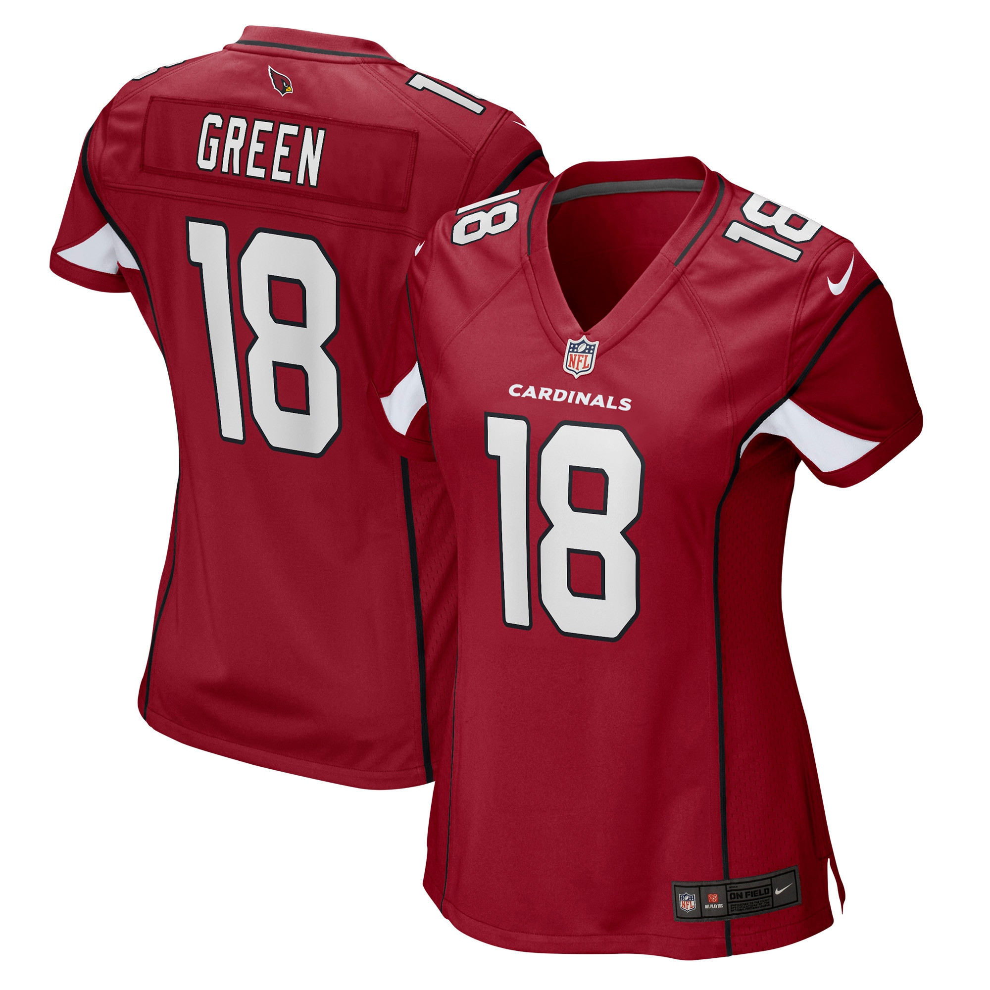 A.j. Green Arizona Cardinals Womens Game Player Jersey – Cardinal NFL