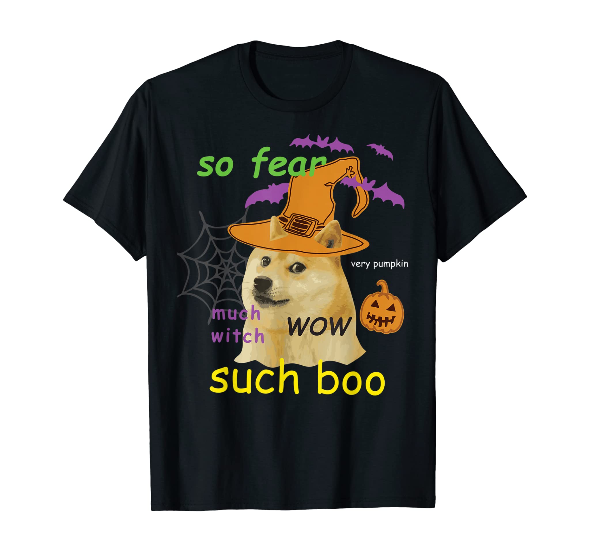 Halloween Doge Shirt Meme Costume T-Shirt