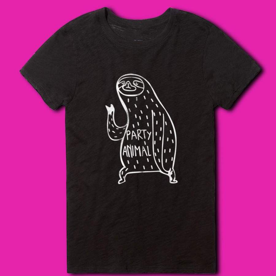 Sloth Party Animal Women’S T Shirt