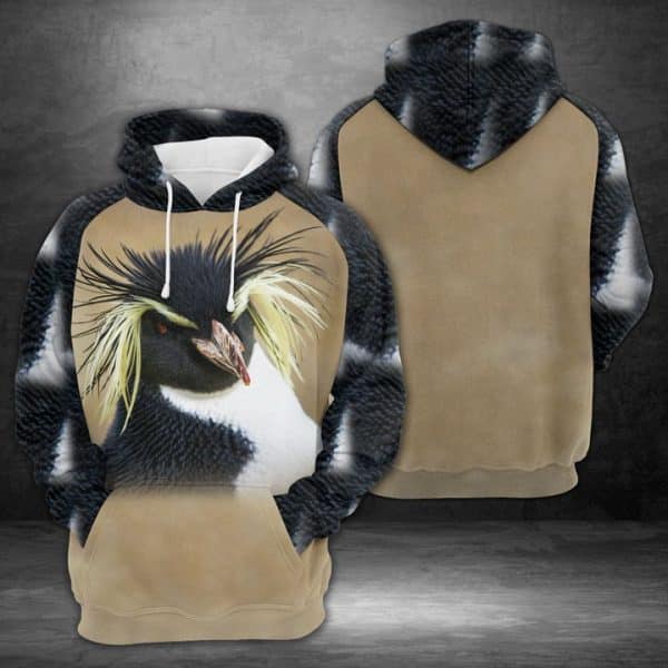 Amazing Penguin 3D Printed Hoodie/Zipper Hoodie