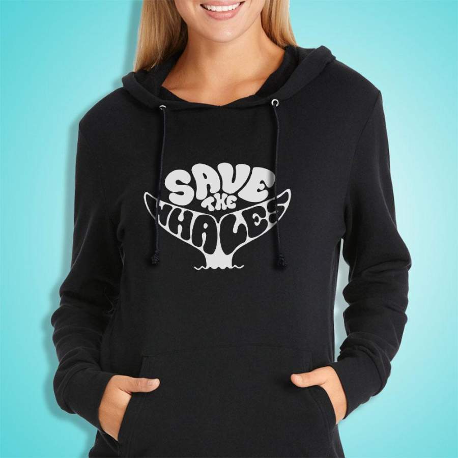 Save The Whales Women’S Hoodie