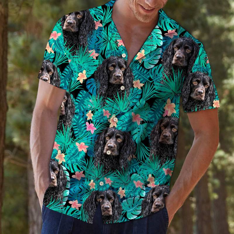 Boykin Spaniel Tropical Hawaiian Shirt Ha43772