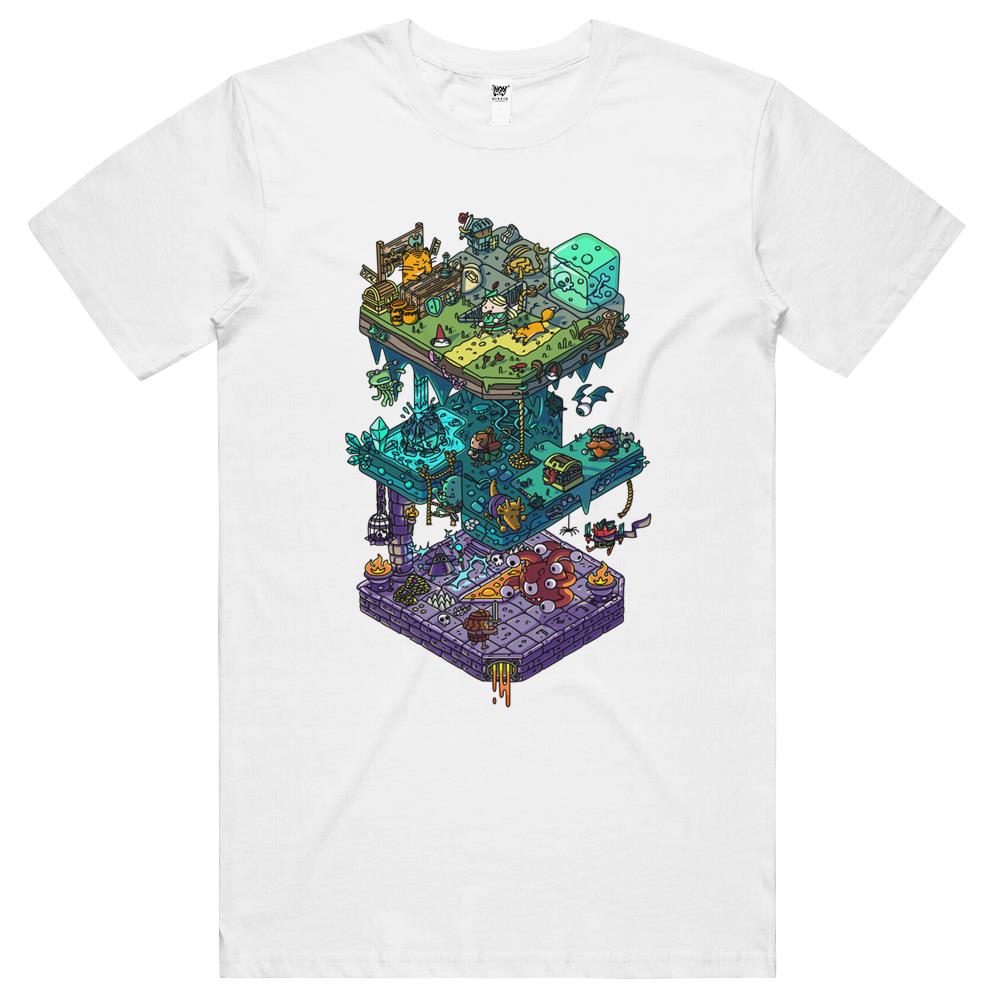 Dungeons And Isometric Dragons T Shirts