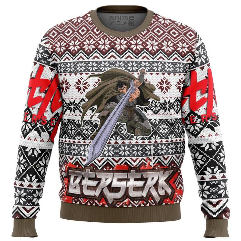 Berserk Guts Alt Premium Ugly Christmas Sweater