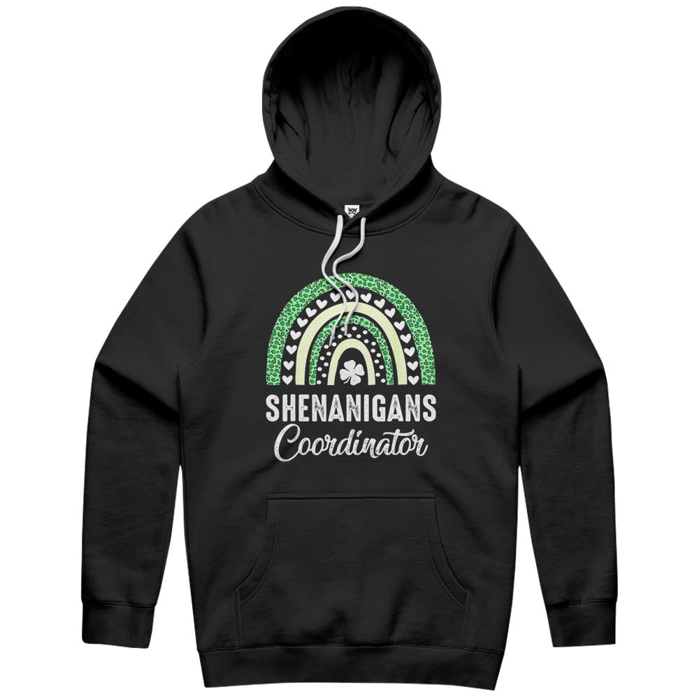 Shenanigans Coordinator Rainbow St Patricks Day Teacher Gift Hoodie