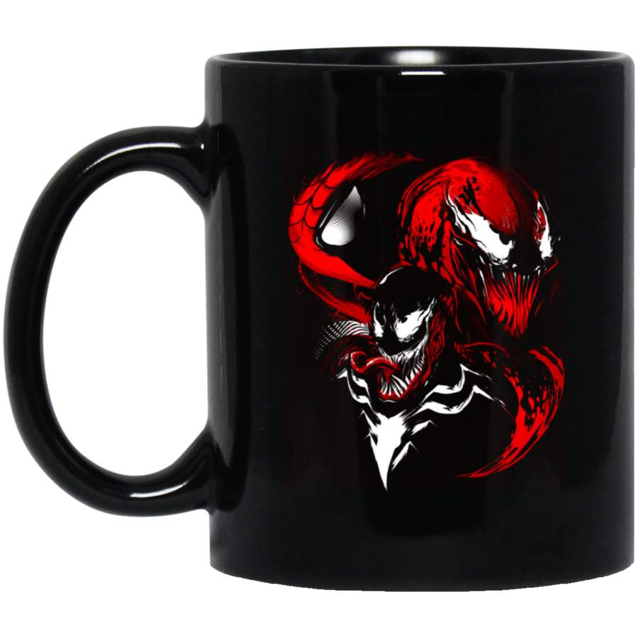 Venom Design Vintage Mug Black Mug