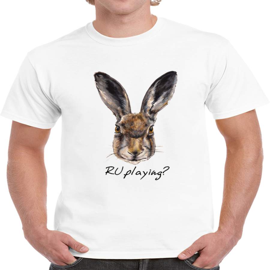 Rabbits R U Playing T Shirt