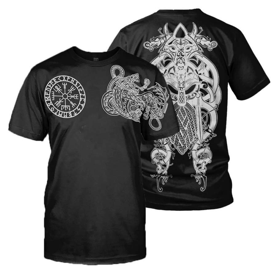 Viking Tattoo 3D All Over Printed Shirts For Men And Women 13